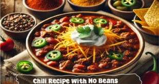 Easy and Flavorful Chili Recipe with No Beans