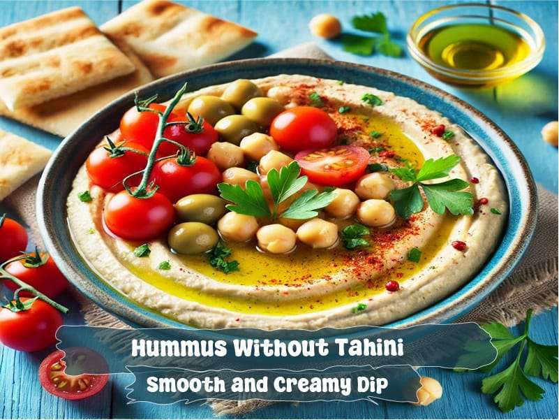 Hummus Without Tahini Recipe: Easy Snack Idea for Any Meal 1 easy hummus recipe no tahini