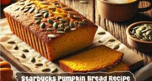 Starbucks Pumpkin Bread Recipe