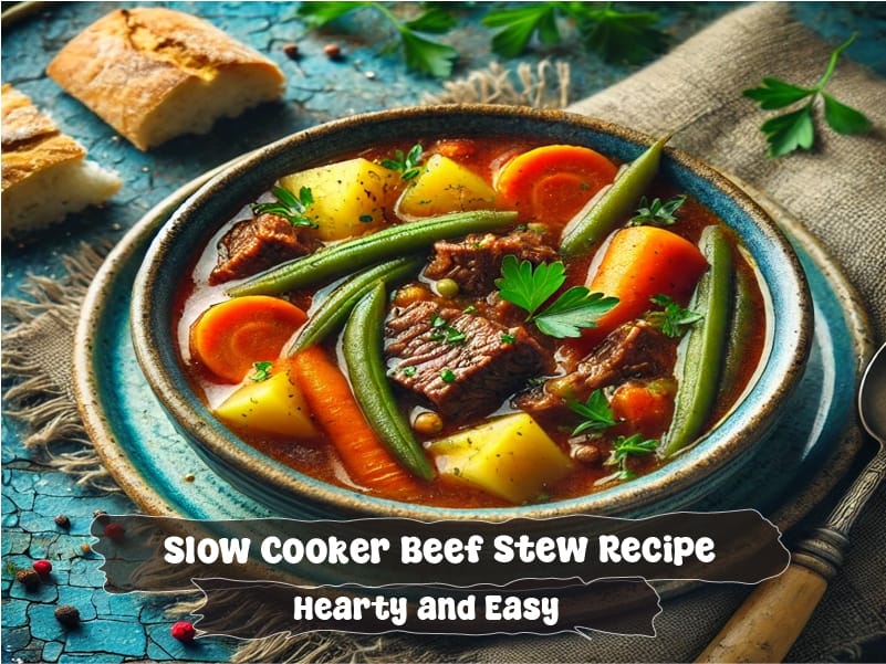 Slow Cooker Beef Stew Recipe