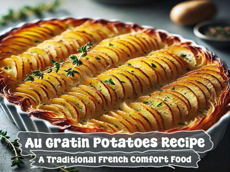 Au Gratin Potatoes Recipe | Creamy & Cheesy Baked Potatoes 1 Au Gratin Potatoes Recipe
