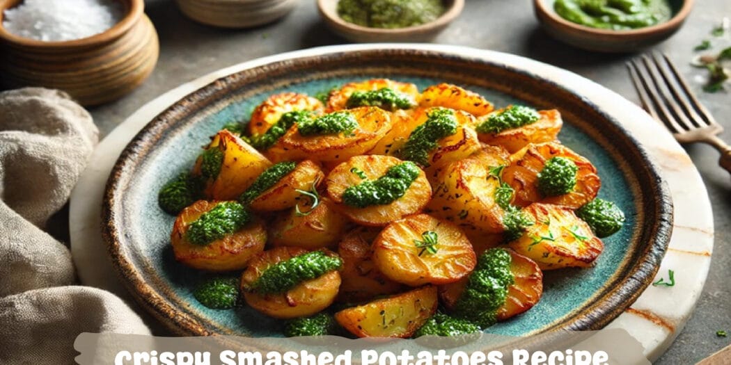 Crispy Smashed Potatoes Recipe