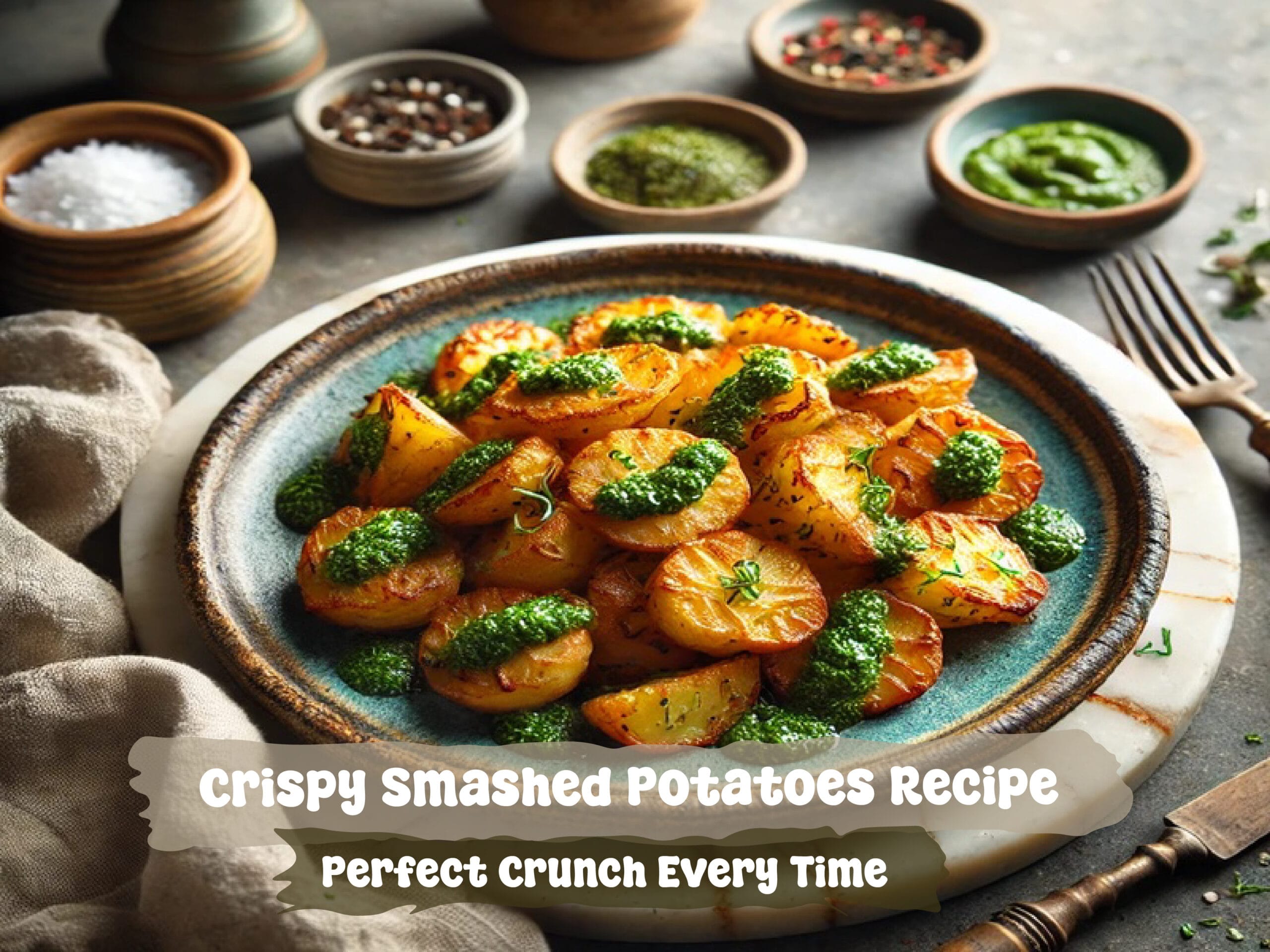 Crispy Smashed Potatoes Recipe