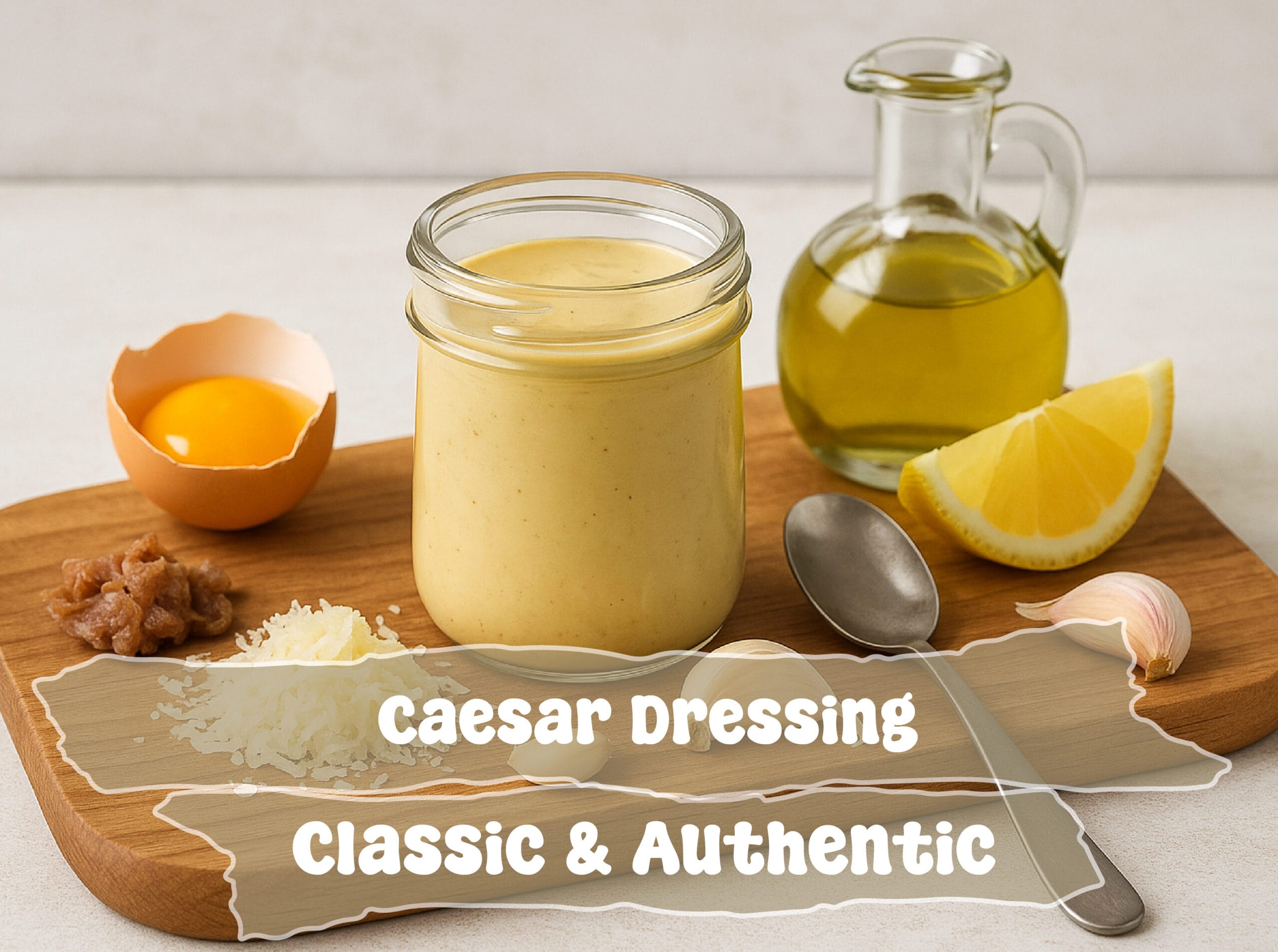 Caesar Salad Dressing Recipe | Easy 5-Minute Method 1 Caesar Salad Dressing