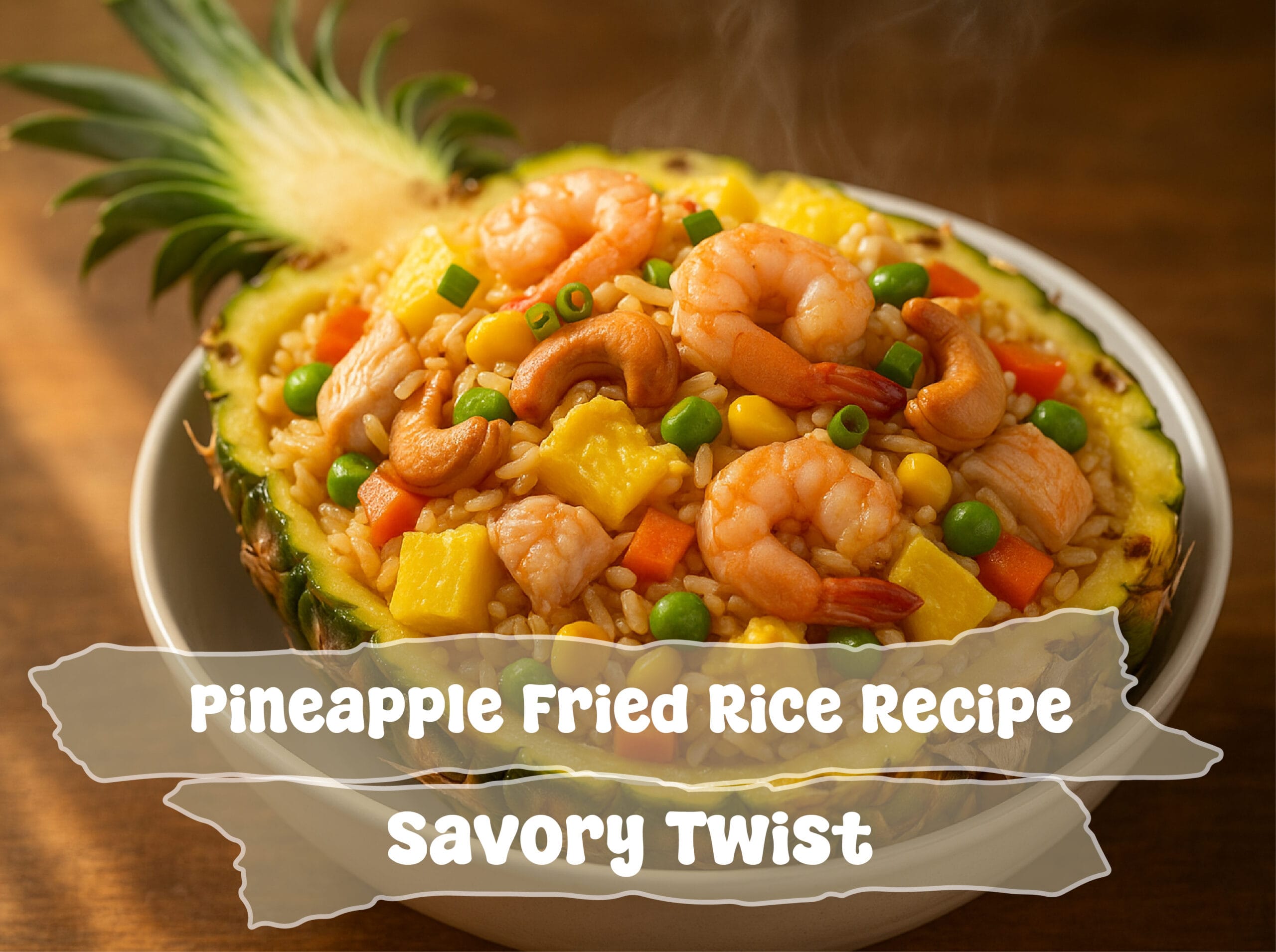 Pineapple Fried Rice Recipe | Easy Thai-Inspired Dish 1 Pineapple Fried Rice Recipe