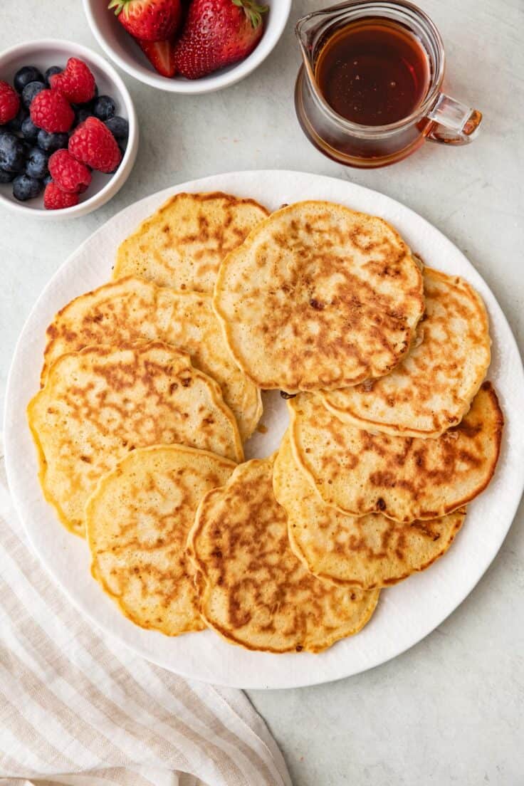Banana Cottage Cheese Pancakes Recipe | Clean, Simple, and Naturally Sweetened 1 Banana Cottage Cheese Pancakes Recipe