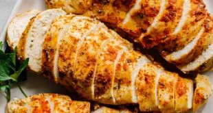 healthy chicken dinner