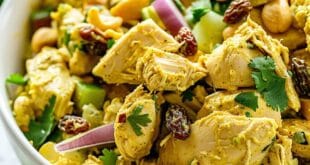 Curry Chicken Salad Recipe | Creamy, Crunchy & Easy Meal Prep for Lunch 2 leftover chicken ideas